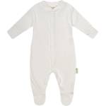 Bio Baby Бебешки гащеризон Bio Baby - Органичен памук, 68 cm, 4-6 месеца, екрю (97220410)
