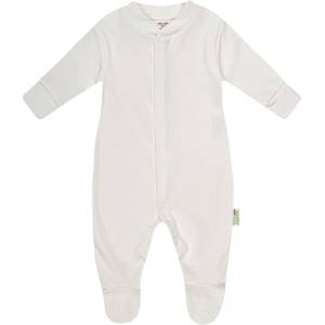 Bio Baby Бебешки гащеризон Bio Baby - Органичен памук, 68 cm, 4-6 месеца, екрю (97220410)