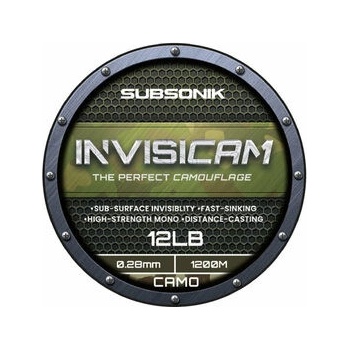 Sonik Subsonik Invisicam 1200 m 0,28 mm 12 lb