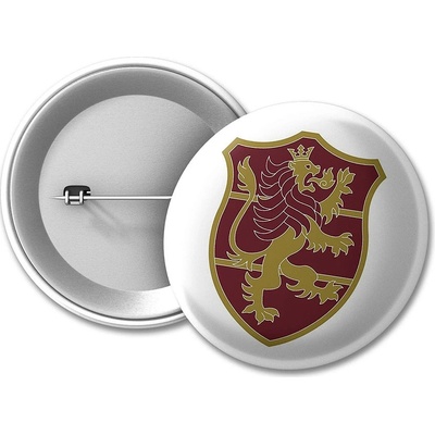 Black Clover placka symbol Crimson Lions 50 mm
