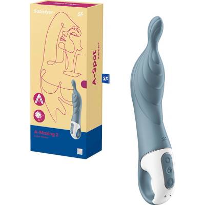 Satisfyer A Mazing 2 vibrátor na bod A tyrkysový