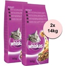 Granule pre mačky Whiskas tuniak 2 x 14 kg