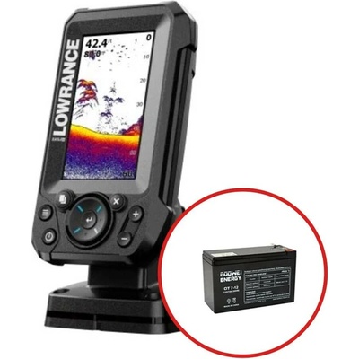 Lowrance echolot EAGLE 4X se sondou Bullet Skimmer