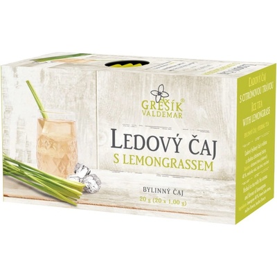 Grešík Ledový čaj s lemongrassem 20 x 1 g
