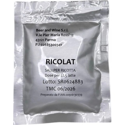 Mlékárenská kultura pro Ricotta na 5l mléka