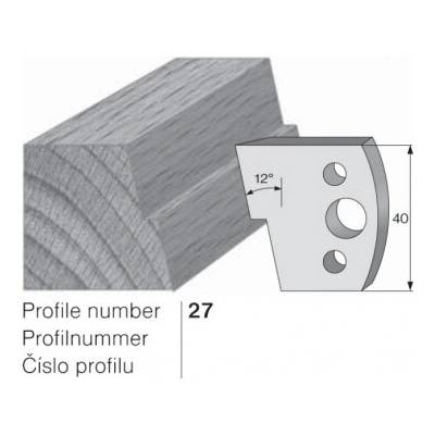 IGM profil 027 - pár omezovačů 40x4mm SP