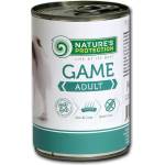 AKVATERA Nature's Protection DOG Adult Game, консерва с месо от дивеч, за пораснали кучета, Литва - 400 гр