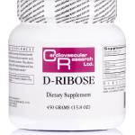 Ecological Formulas D-Ribose, 450 g, Ecological Formulas (13196 EF)