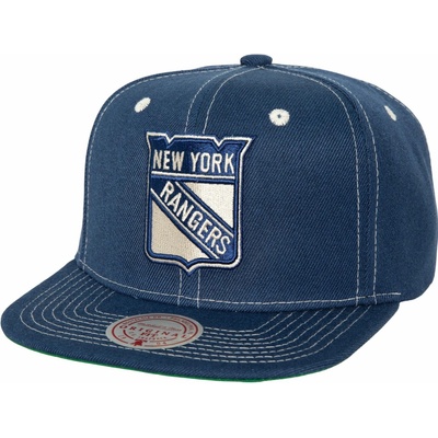 Mitchell & Ness New York Rangers Contrast Natural Snapback Vintage