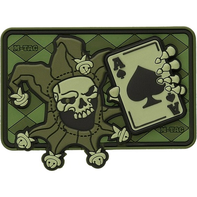 Nášivka M-Tac Joker 3D PVC - Olive