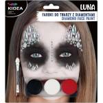 kidea - Комплект бои за лице с диаманти Лунна принцеса 98842