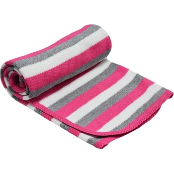 EKO - Poland Детско одеяло на райе розово (PLE-23-Fuchsia)