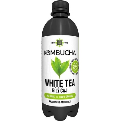 Long Life Biotea Bio Kombucha bílý čaj 0,5 l