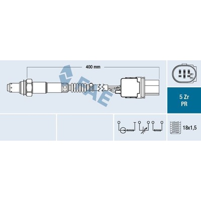 Lambda sonda FAE 75123