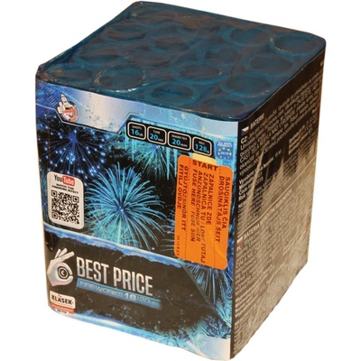 Kompaktní ohňostroj 16 ran 20 mm Best Price Frozen