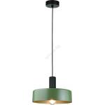 Keter Lighting Пендел HAKI 1xE27/60W/230V зелен/черен (KE0117)