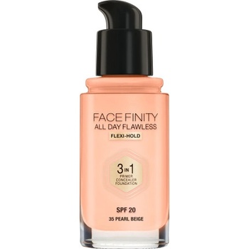 Max Factor Facefinity 3v1 All Day Flawless make-up 35 Pearl Beige 30 ml
