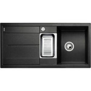 BLANCO Metra 6 - Мивка от Silgranit, 100x50 см, с регулиране на оттока, антрацит 513053 (513053) Мивка за вграждане
