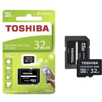 Toshiba microSDHC M203 32GB UHS-I/U1 THN-M203K0320EA/4047999410959