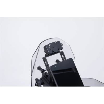 SW MOTECH GPS mount for cockpit Black. CFMoto 800MT-X (24-)