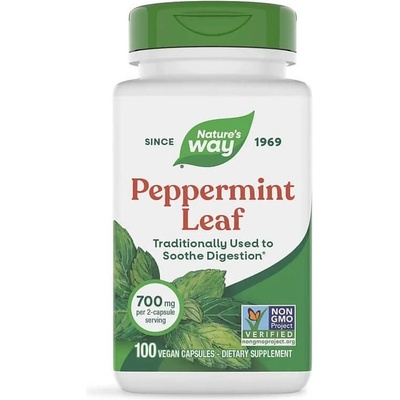 Nature's Way Peppermint, 350 mg, 100 капсули, Nature's Way