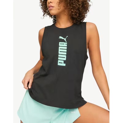 PUMA Fit Tri-Blend Tank Black
