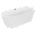 Mexen Luna 180x80 cm white/gun metal (52031808000-95)