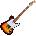 PSD Guitars TLC-100 Сунбурст Електрическа китара