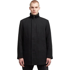 G-STAR Палто G-Star Garber Wool trench coat - Black (Dark Black)