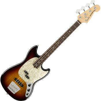 Fender American Performer Mustang RW 3-Tone Sunburst Електрическа бас китара