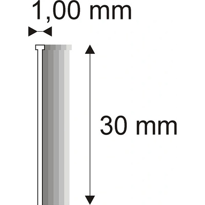 Truhlářské Brady Narex 12/30 (18G) - 1 x 30 mm kusů v balení 5000
