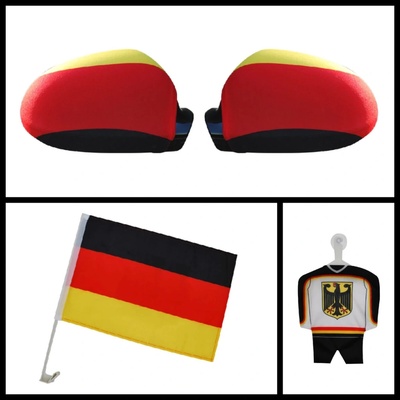 SPORTTEAM Nemecko 001 Car Pack fanúšikovská sada