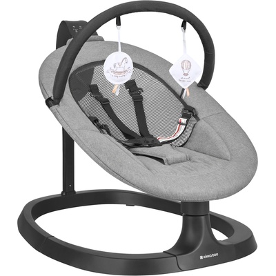 KikkaBoo Електрическа люлка Zazu Grey (31005010096)