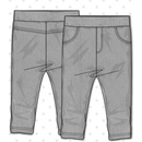 Minoti Legíny dívčí JEG šedá