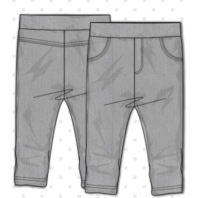 Minoti Legíny dívčí JEG šedá