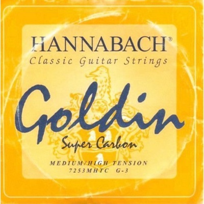 Hannabach série 725 Medium / High Tension Goldin G3