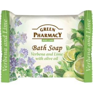 Green Pharmacy Течен сапун за ръце Green Pharmacy с зехтин Вербена и Лайм, 100 г