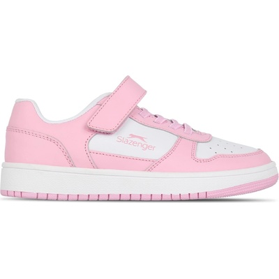 Slazenger Детски маратонки Slazenger Tower Low Trainers Childrens - Pink/White