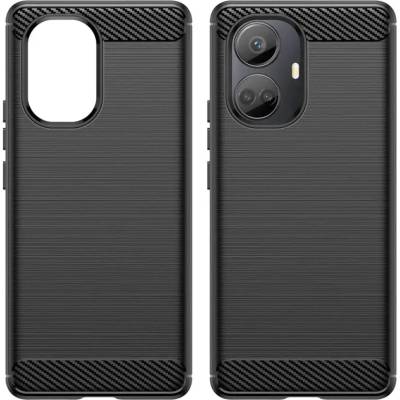 HQWear Кейс HQWear Carbon Case за Realme 10 Pro+, черен (5907769351990)
