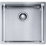 Franke Box - Кухненска мивка BXX 210/110-45, 49x45 cm, неръждаема стомана 127.0395. 014 (127.0395.014) Мивка за вграждане