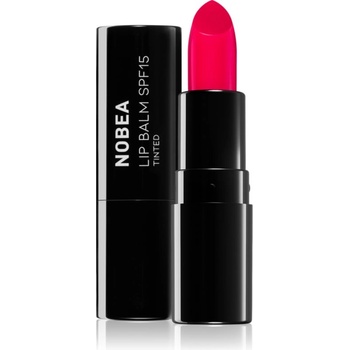 NOBEA Day-to-Day Lip Balm SPF 15 Tinted балсам за устни SPF 15 #L02 Cherry red 4 гр