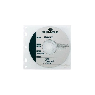 DURABLE na CD/DVD s ochrannou látkou – balenie 10 ks