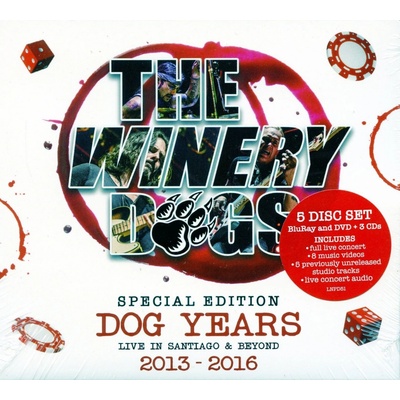 WINERY DOGS THE: DOG YEARS LIVE IN SANTIAGO & B, DVBRD