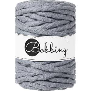 Bobbiny Macrame Cord 9 mm 30 m Steel юта (ML-E008)