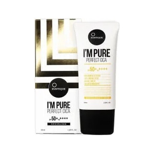 Suntique I’m Pure Perfect Cica SPF 50+ PA++++, слънцезащитен крем за лице (8809548590125)