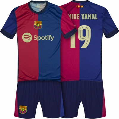 dresyonline dres Lamine Yamal FC Barcelona komplet modro červený