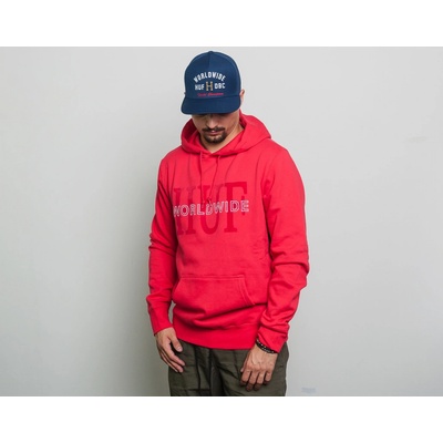 HUF National Hoodie Scarlet