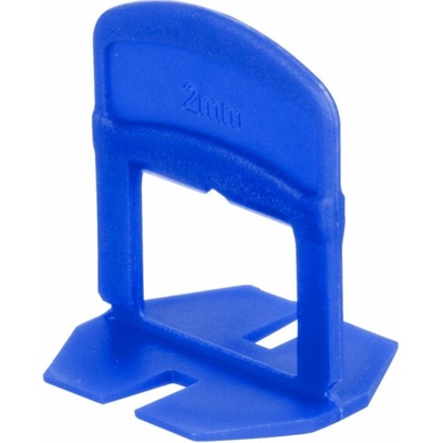 Distanční křížek L Strend Pro LS230T, nivelační, pod obklad, 2.0 mm, bal. 300 ks, plast modrý