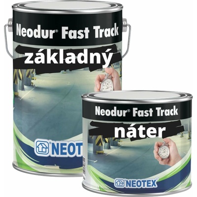 NEOTEX Neodur Fast Track PR - rýchloschnúci polyurea základný náter Balenie: 4 kg, Farba: Transparent