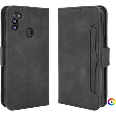 Samsung Galaxy M21 2021 Wallet Калъф и Протектор